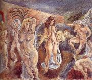 Jules Pascin Nude oil painting on canvas